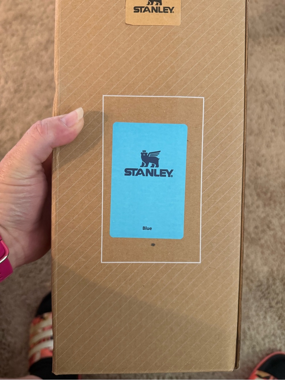 Stanley Blue Water Bottle